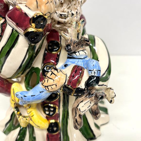 Blue Sky Clayworks Heather Goldminc Santa Tea Light - Picture 7 of 11